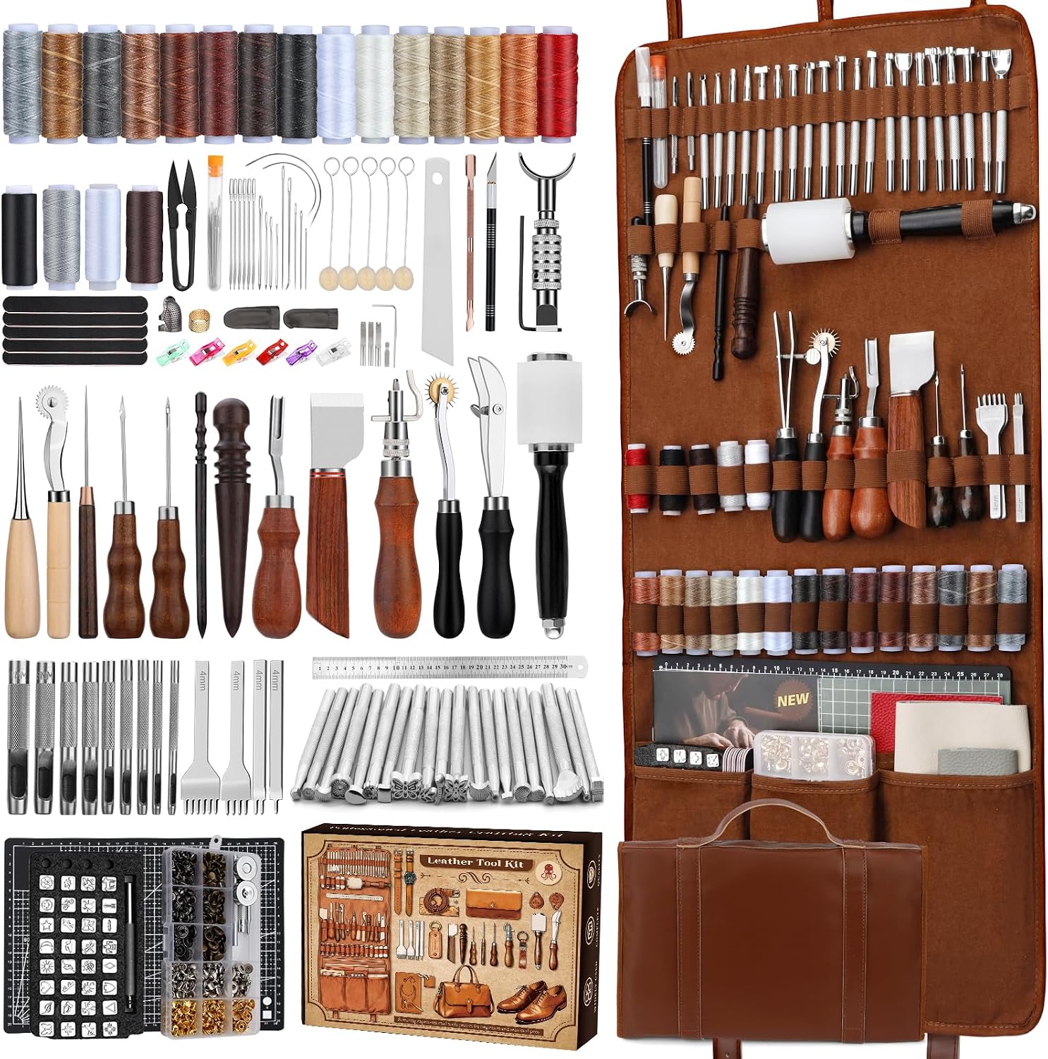 Tools Work - Leather Working Kit, Leather Working Tools