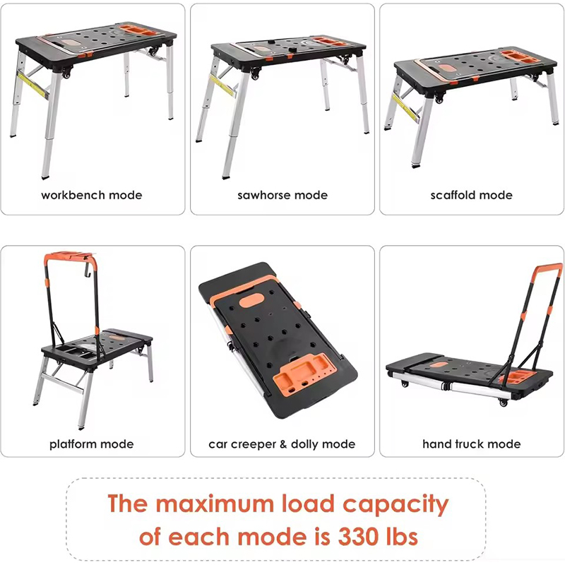 7-in-1 Multifunctional Folding - đánh giá và giá Workbench Portable Fold