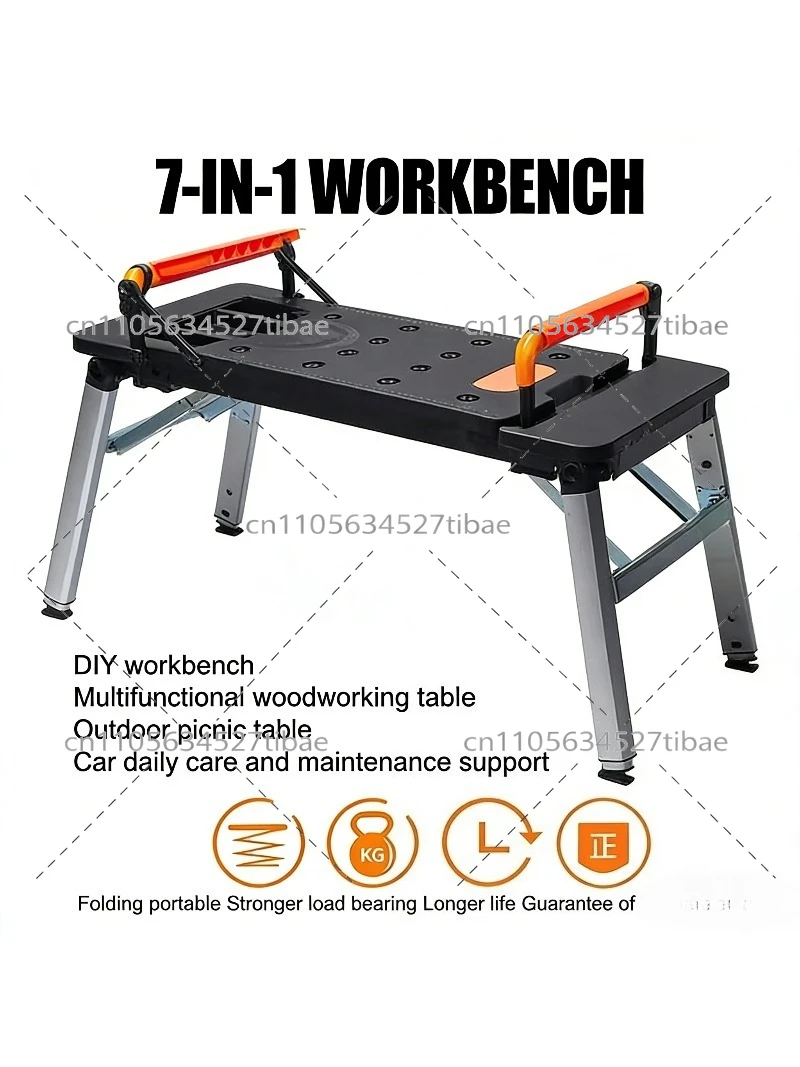7-in-1 Portable Folding Workbe - đánh giá và giá Workbench Portable Fold