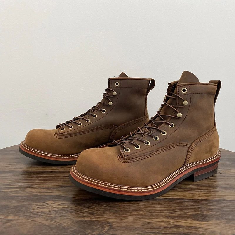 Vintage British Men Ankle Boot - đánh giá và giá Tools Work