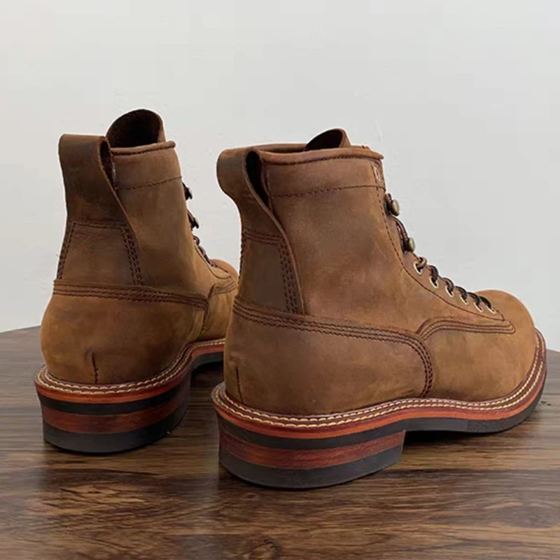 Vintage British Men Ankle Boot - đánh giá và giá Tools Work