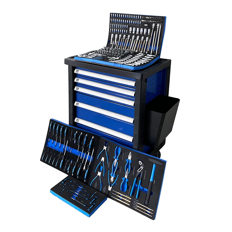 225 Pcs Movable Tool Cabinet 7 - đánh giá và giá Hand Tools In Workshop