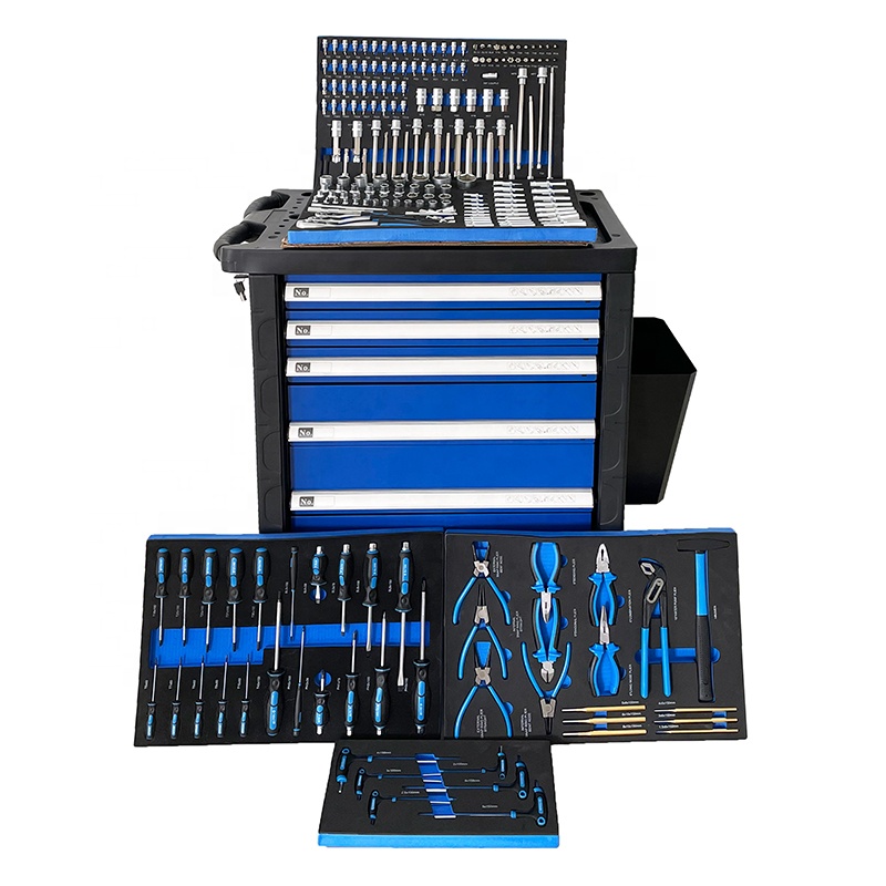 225 Pcs Movable Tool Cabinet 7 - đánh giá và giá Hand Tools In Workshop