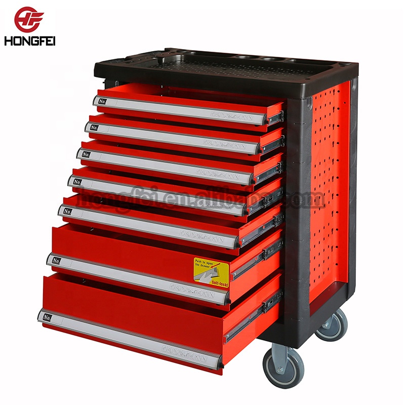 225 Pcs Movable Tool Cabinet 7 - đánh giá và giá Hand Tools In Workshop