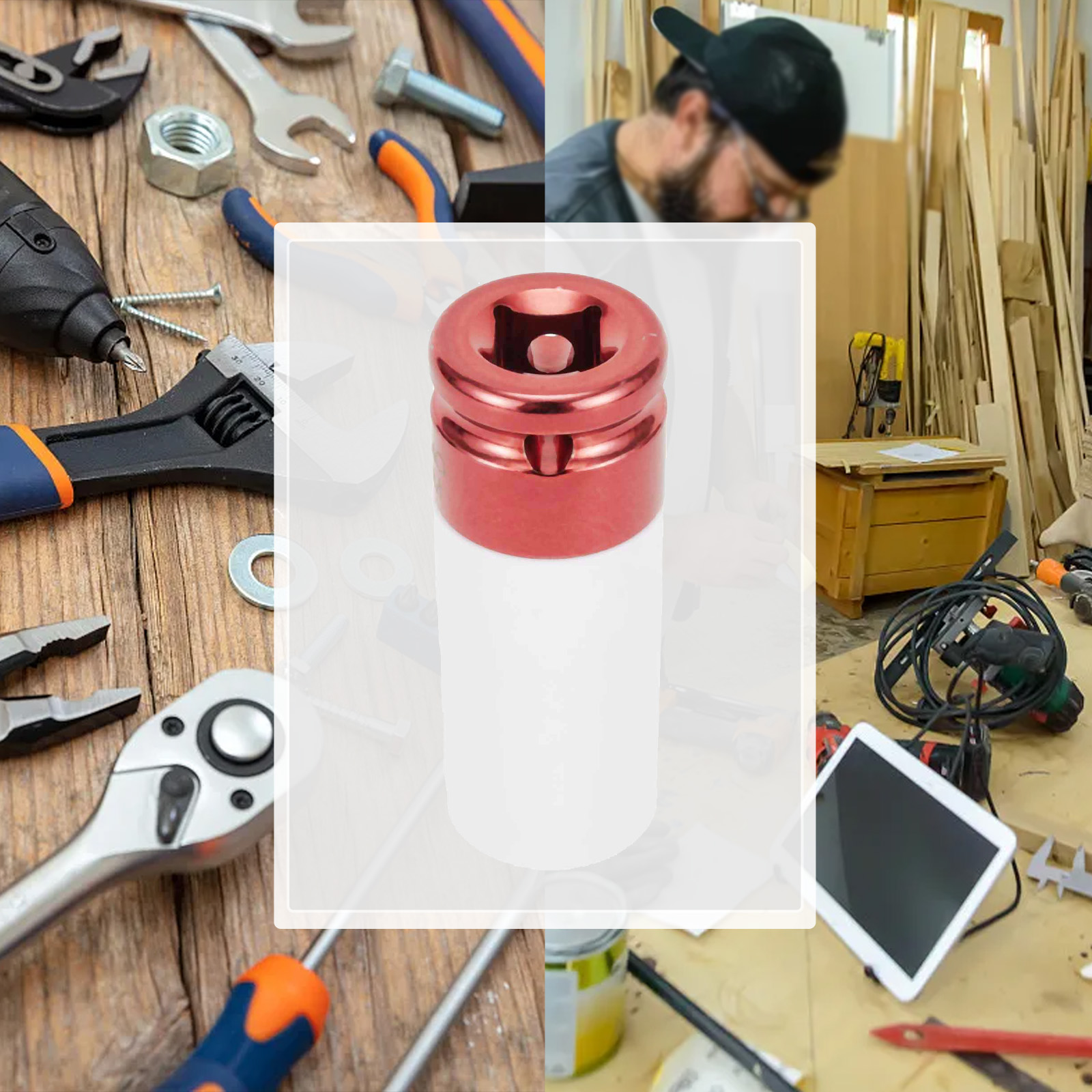 1Pc Metal Socket 17mm 19mm 21m - đánh giá và giá Hand Tools In Workshop