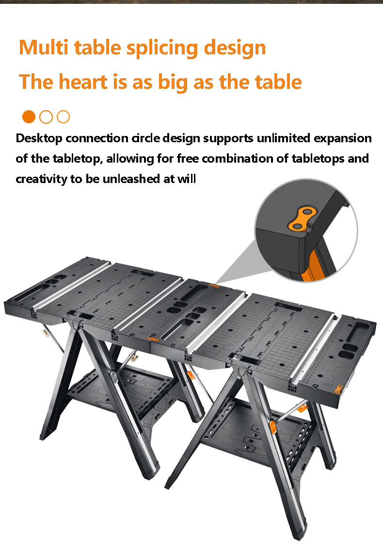WX051 Mobile Portable Woodwork - đánh giá và giá Workbench Portable Fold