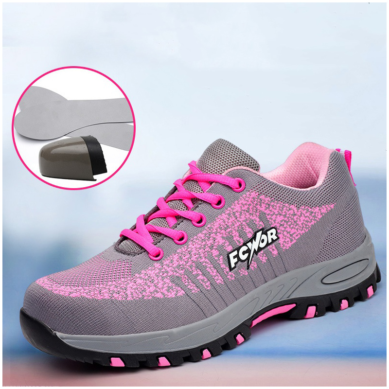 womens fashion pink safety sho - đánh giá và giá Tools Work