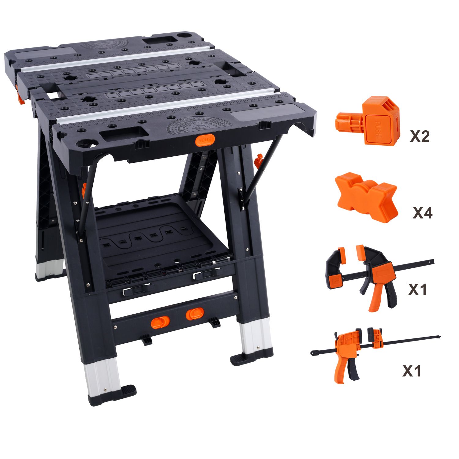 Portable Folding 2-in-1 Workbe - đánh giá và giá Workbench Portable Fold